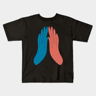 Namaste - Hi! Good Vibes Kids T-Shirt